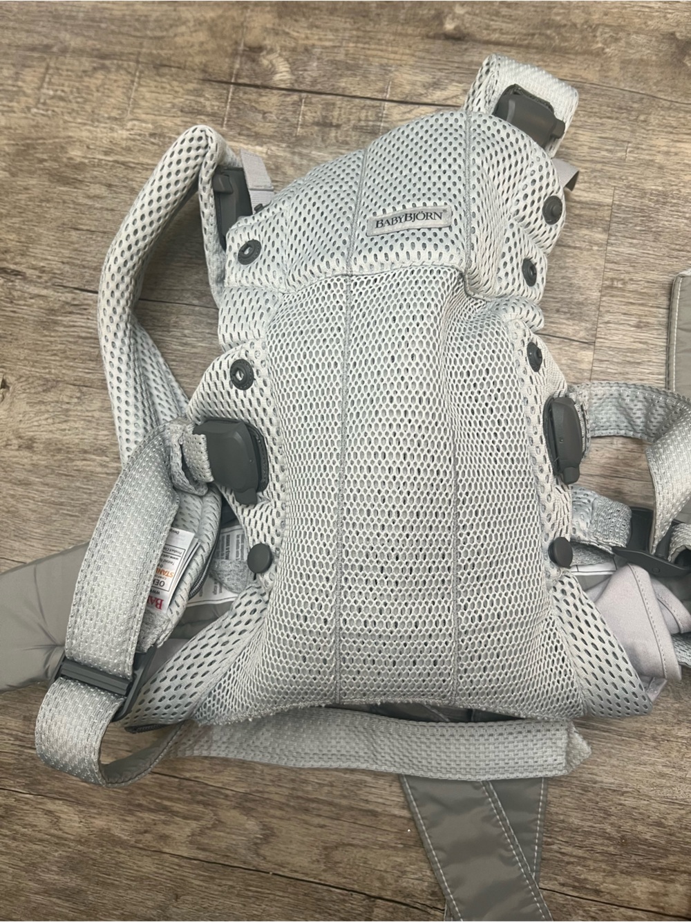 BabyBjörn One Air Mesh Silver | Ergonomic 4-Position